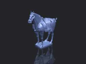 horse 08 3Dプリントモデル