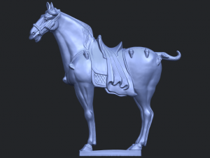horse 08 3Dプリントモデル