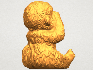 monkey a03 Modelo de Impressão 3D