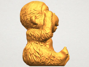 monkey a03 3D Print Model