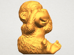 monkey a03 Modelo de Impressão 3D