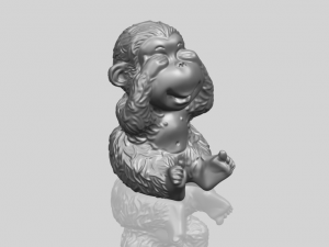 monkey a03 Modelo de Impressão 3D
