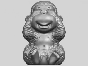 monkey a03 3D Print Model