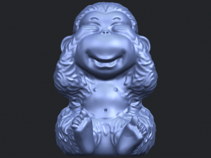 monkey a03 Modelo de Impressão 3D