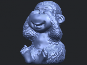 monkey a03 Modelo de Impressão 3D