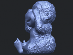 monkey a03 Modelo de Impressão 3D