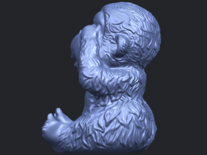 monkey a03 Modelo de Impressão 3D