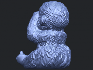 monkey a03 Modelo de Impressão 3D