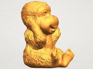 monkey a02 3Dプリントモデル