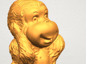 monkey a02 3Dプリントモデル