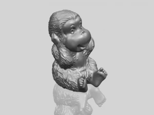 monkey a02 3D Print Model