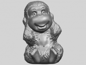 monkey a02 3Dプリントモデル