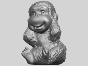 monkey a02 3D Print Model