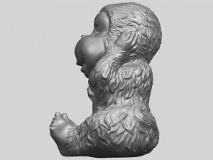 monkey a02 3D Print Model