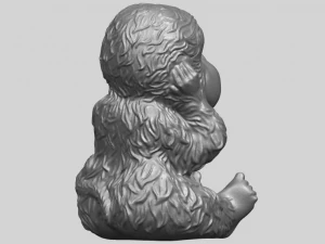 monkey a02 3D Print Model