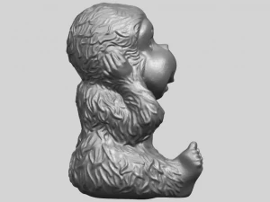 monkey a02 3D Print Model