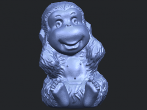 monkey a02 3Dプリントモデル