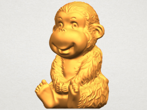 monkey a01 3D-Druckmodell