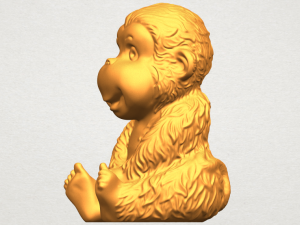 monkey a01 3D-Druckmodell