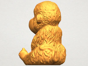 monkey a01 3D Print Model