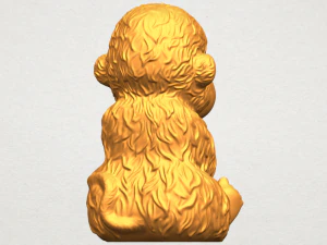 monkey a01 3D Print Model