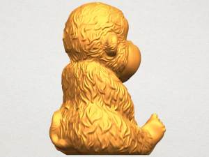 monkey a01 3D Print Model