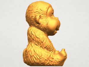 monkey a01 3D-Druckmodell