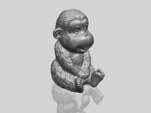 monkey a01 3D Print Model
