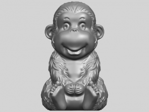monkey a01 3D-Druckmodell