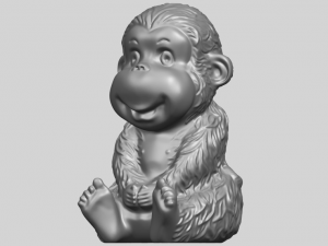 monkey a01 3D-Druckmodell