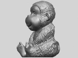 monkey a01 3D-Druckmodell