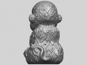 monkey a01 3D-Druckmodell