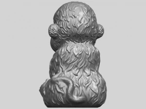 monkey a01 3D Print Model