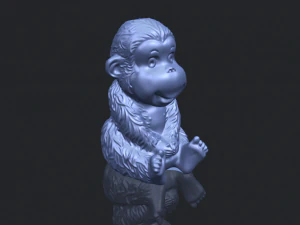 monkey a01 3D Print Model