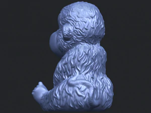 monkey a01 3D Print Model
