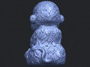 monkey a01 3D Print Model