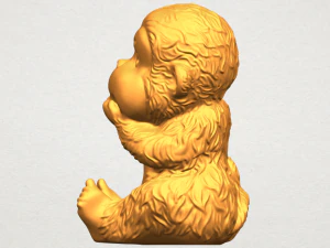 monkey a04 3D Print Model