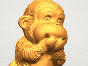 monkey a04 3Dプリントモデル