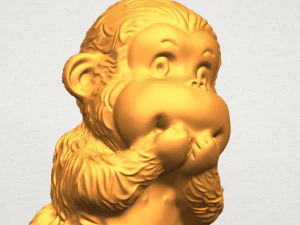 monkey a04 3D Print Model