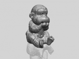 monkey a04 3Dプリントモデル