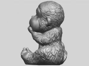monkey a04 3D Print Model