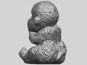 monkey a04 3D Print Model