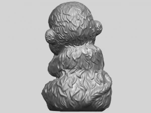 monkey a04 3D Print Model