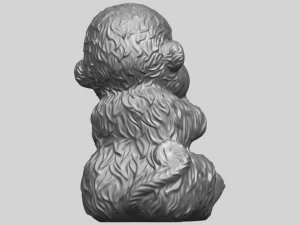 monkey a04 3D Print Model