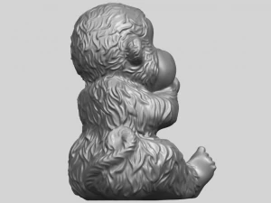 monkey a04 3D Print Model