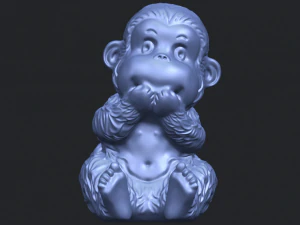 monkey a04 3D Print Model