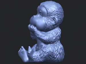 monkey a04 3Dプリントモデル