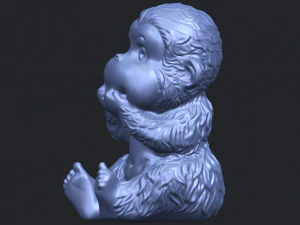 monkey a04 3D Print Model