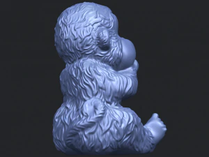 monkey a04 3D Print Model