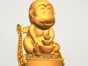 monkey a05 3Dプリントモデル